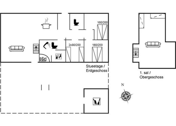 Dom wakacyjny Amber - 300m From The Sea By Interhome